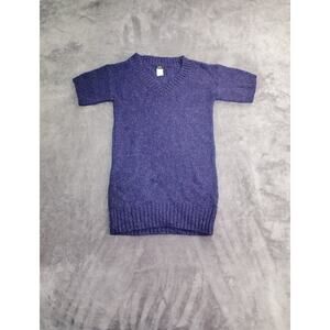 J. Crew Size XS Sweater Womens Purple Mohair Wool Blend Business Casual C9-8